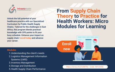 inSupply Health Launches Online Training on Supply Chain Management for Health Facilities